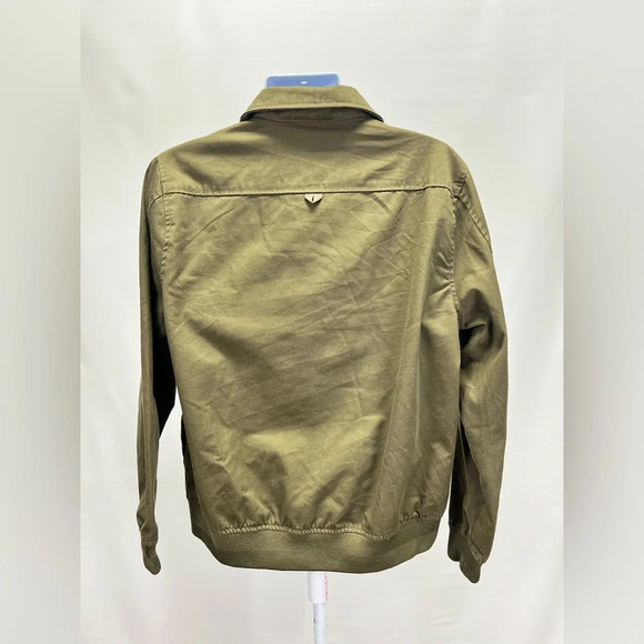 FIVE-FOUR Men’s Olive green full zip jacket size L - Picture 9 of 16